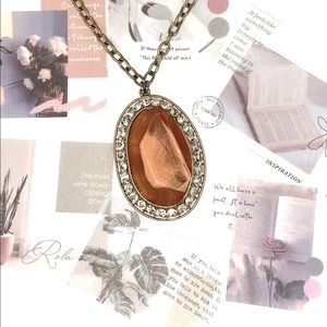 Necklace with long chain